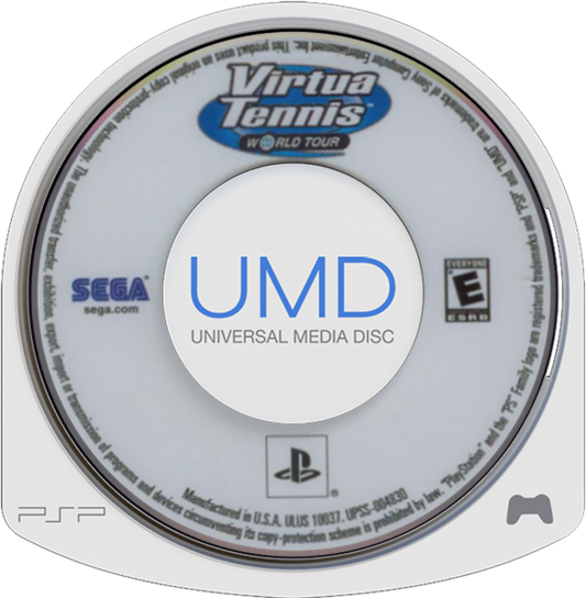 Virtua Tennis: World Tour UMD for PlayStation Portable (PSP) tennis sports game