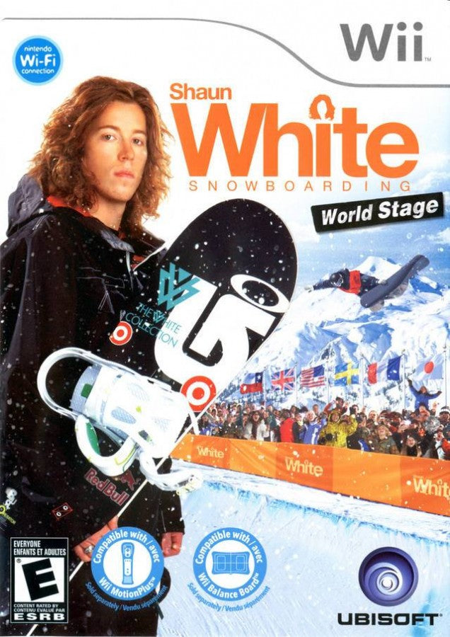 Shaun White Snowboarding: World Stage cover art for Nintendo Wii (Wii) video game
