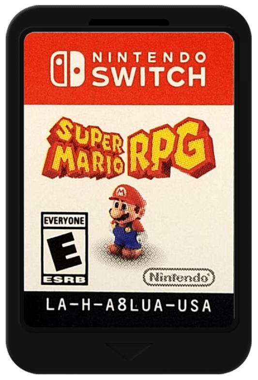 Super Mario RPG cartridge for Nintendo Switch (NS) video game