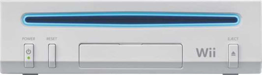 Wii Console V2 inspired design featuring streamlined Nintendo gaming hardware aesthetic family friendly motion controls compact white console design casual multiplayer entertainment iconic seventh generation gaming nostalgia home console presentation front