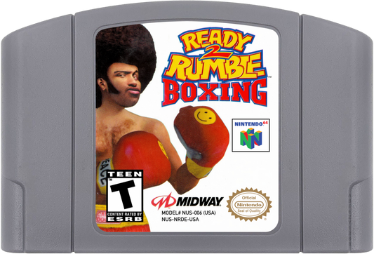 Ready 2 Rumble Boxing cartridge for Nintendo 64 (N64) video game
