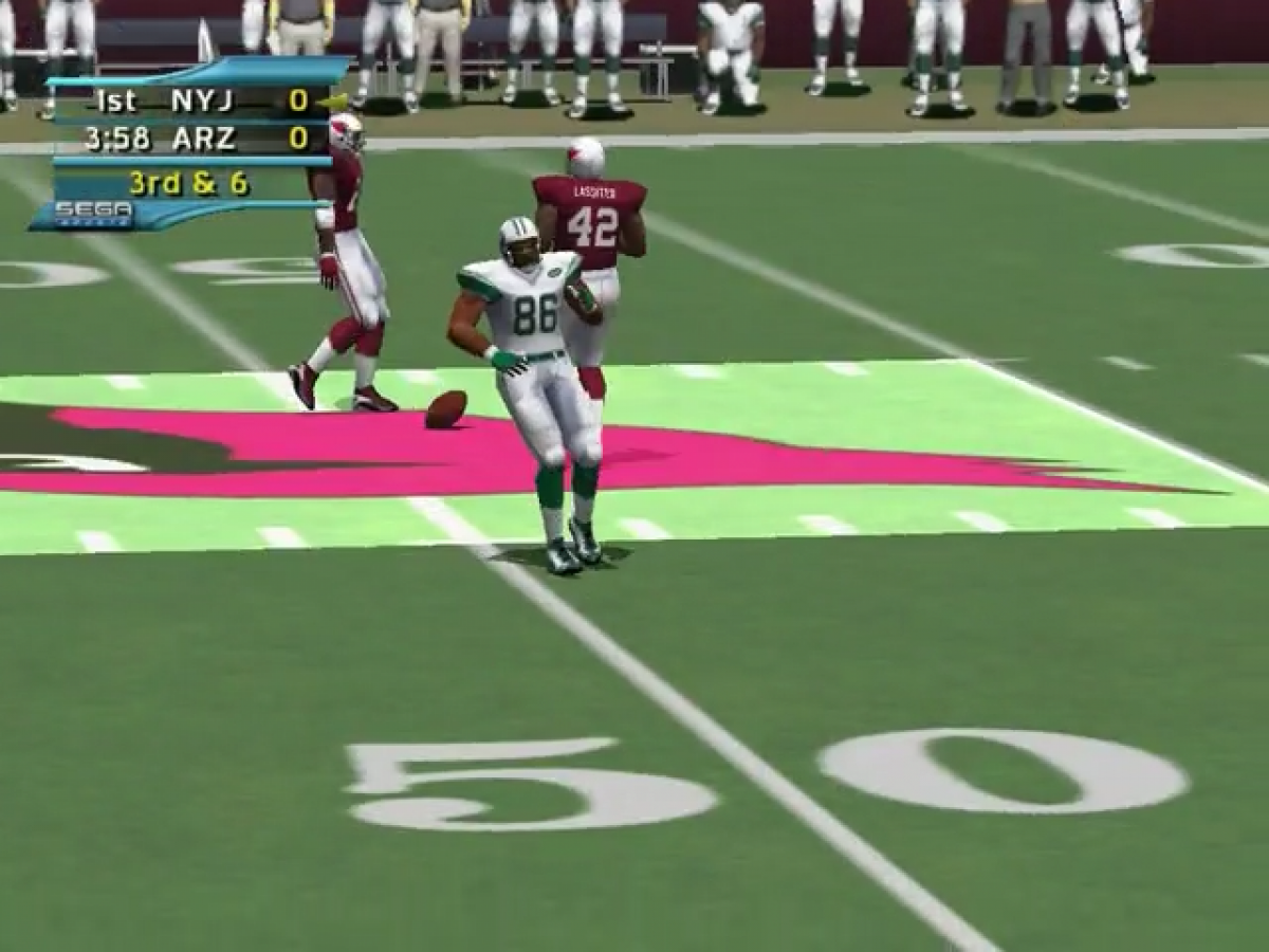 NFL 2K2 gameplay for Sega Dreamcast (DC) video game
