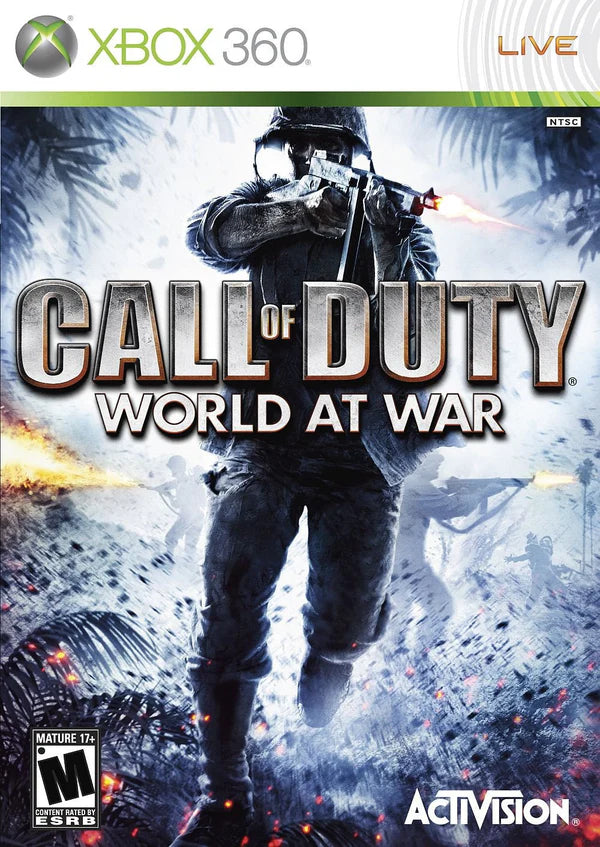 Call of Duty: World at War cover art for Xbox 360 (X360) video game