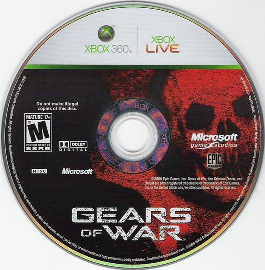 Gears of War Limited Edition for Xbox 360 with special edition packaging and collectible content disc