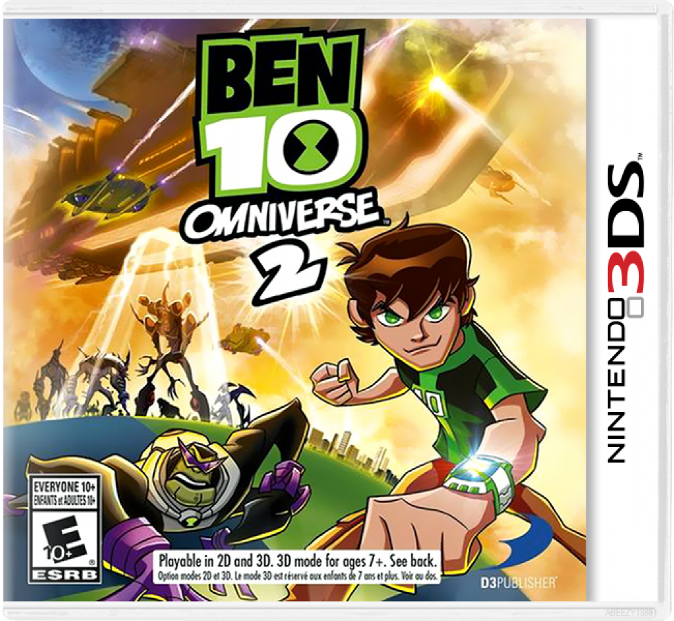Ben 10: Omniverse 2 cover art for Nintendo 3DS (3DS) video game