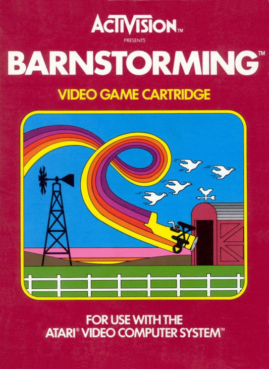 Barnstorming cover art for Atari 2600 (2600) video game