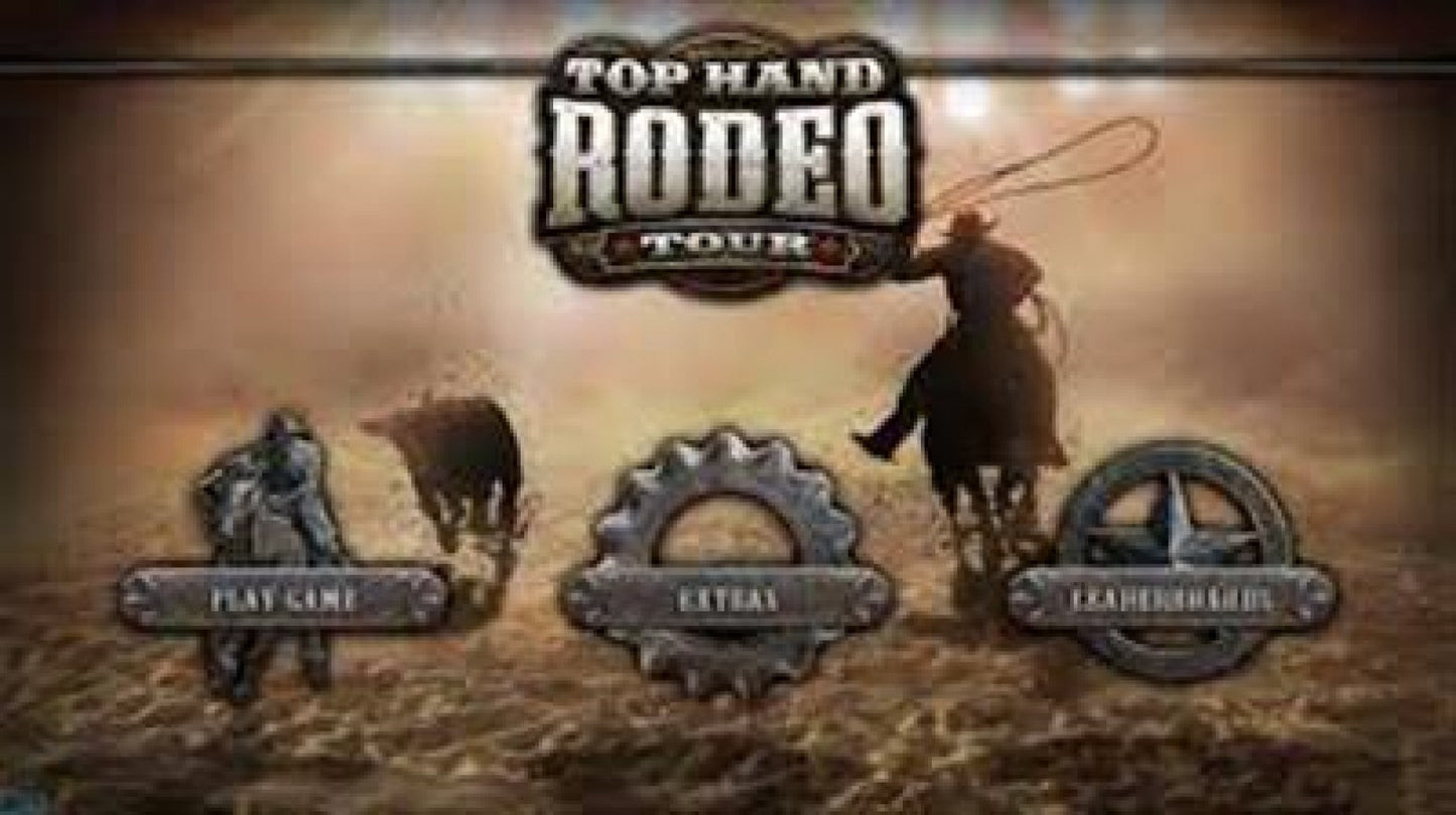 Top Hand: Rodeo Tour gameplay for Xbox 360 (X360) motion-controlled rodeo sports video game