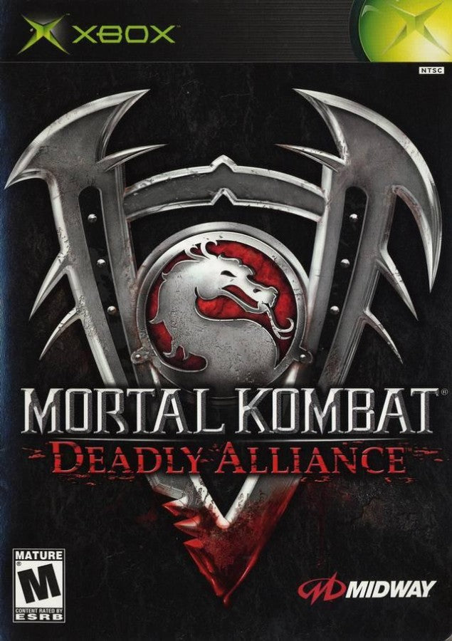 Mortal Kombat: Deadly Alliance cover art for Xbox (XBOX) video game