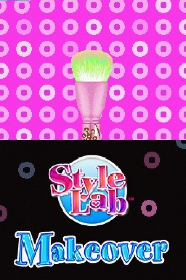 Style Lab: Makeover start screen for Nintendo DS (DS) fashion simulation video game