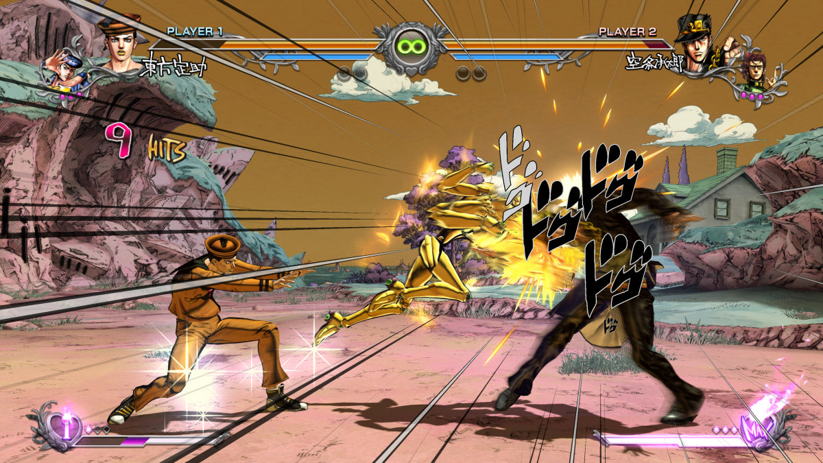 JoJo’s Bizarre Adventure: All-Star Battle R PS4 fighting video game gameplay