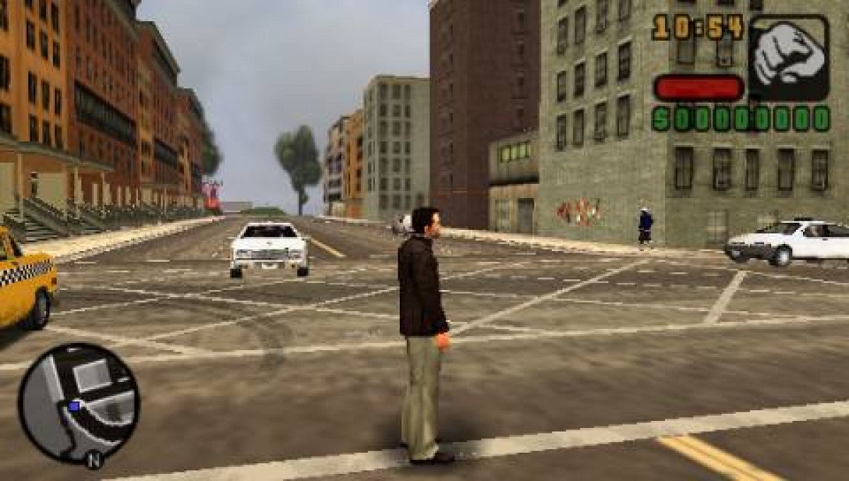 Grand Theft Auto: Liberty City Stories gameplay for PlayStation Portable (PSP) open-world action-adventure video game