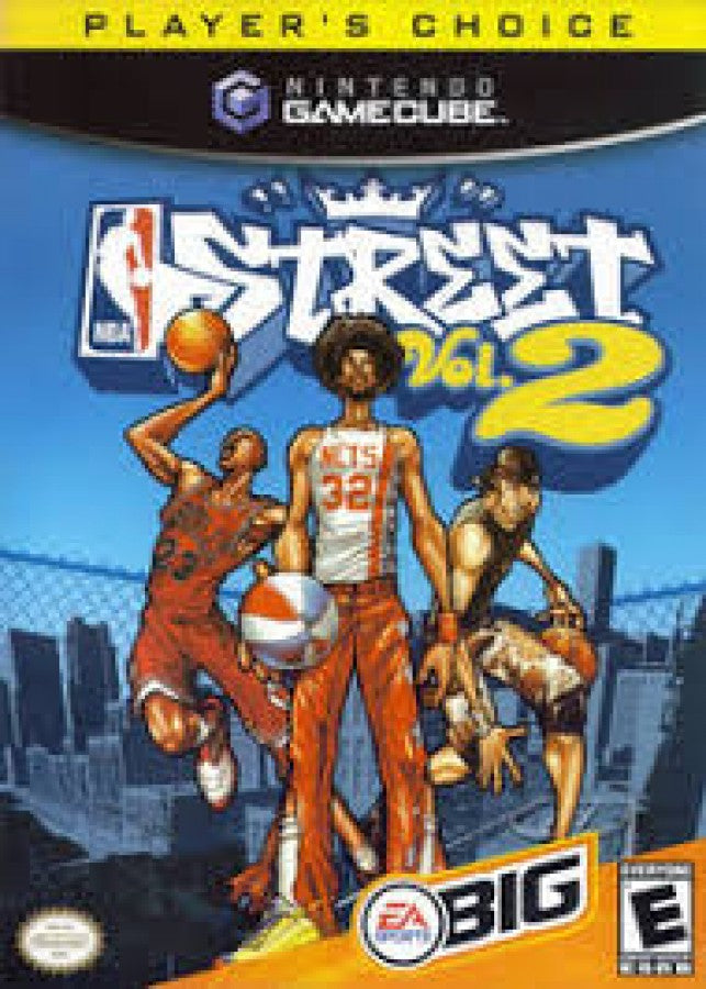 NBA Street Vol 2 Player's Choice cover art for Nintendo GameCube (GC) video game