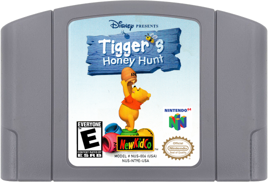 Disney Tiggers Honey Hunt cartridge for Nintendo 64 N64 video game