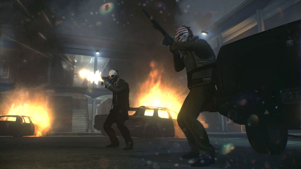 Payday 2: Crimewave – PlayStation 4 (PS4) video game gameplay, cooperative first-person shooter