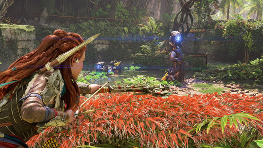 Horizon Forbidden West Complete Edition game featuring open-world action RPG gameplay, stunning visuals, and epic sci-fi adventure with all DLC content gameplay