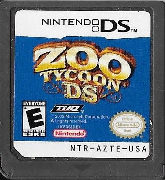 Zoo Tycoon cartridge for Nintendo DS (DS) zoo management simulation video game