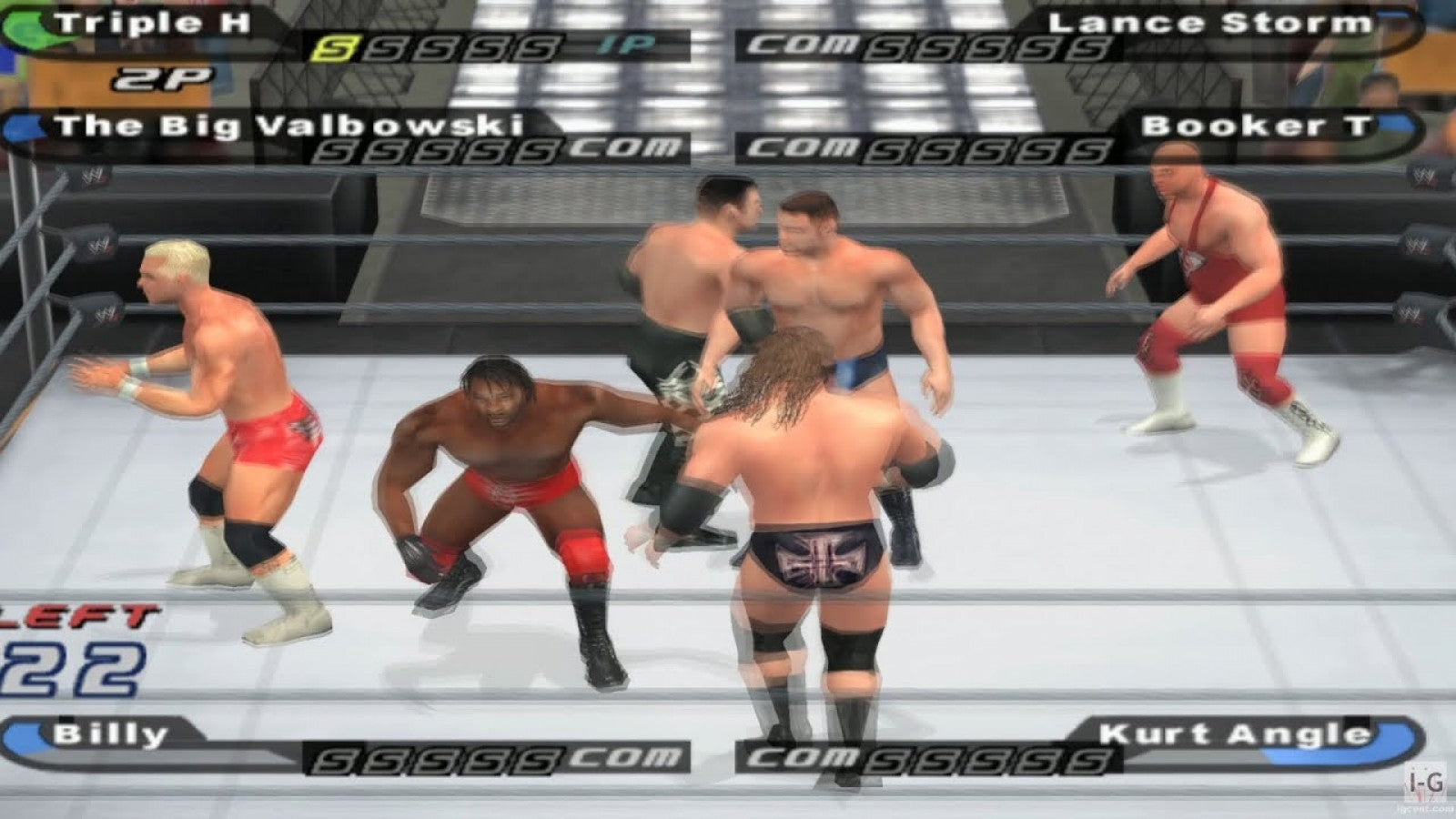 WWE SmackDown Shut Your Mouth gameplay for PlayStation 2