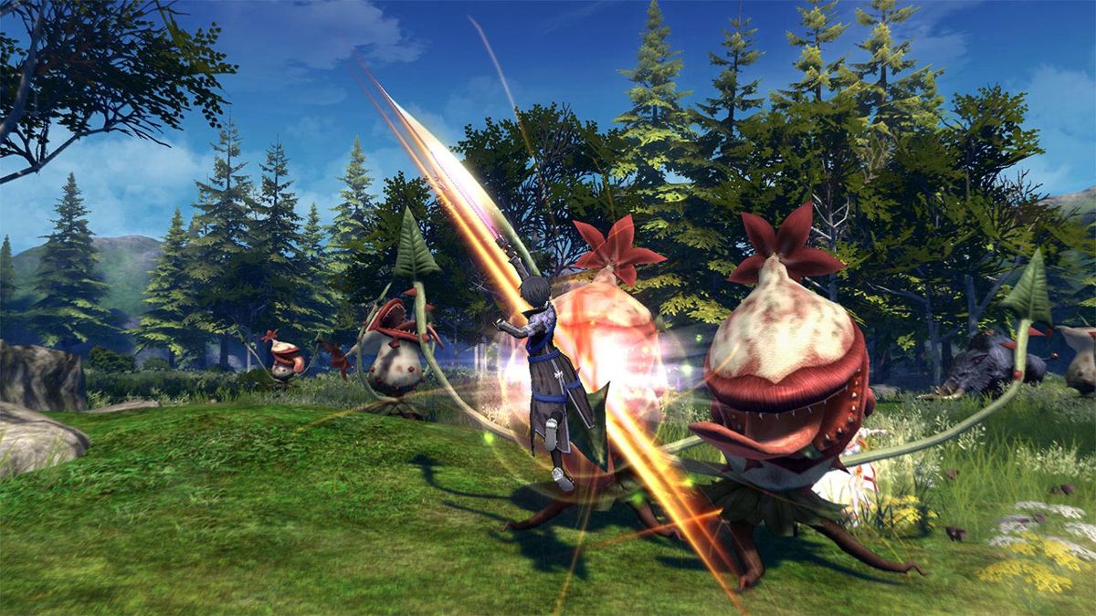 Sword Art Online: Hollow Realization – PlayStation 4 (PS4) video game gameplay, action role-playing game