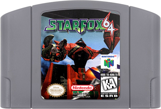 Star Fox 64 cartridge for Nintendo 64 (N64) video game