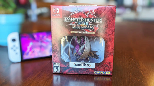 Monster Hunter Rise Sunbreak Collector's Edition amiibo for Nintendo Switch (NS) video game
