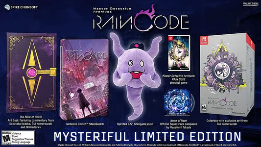 Master Detective Archives - Rain Code: Mysteriful Limited Edition for NS video game