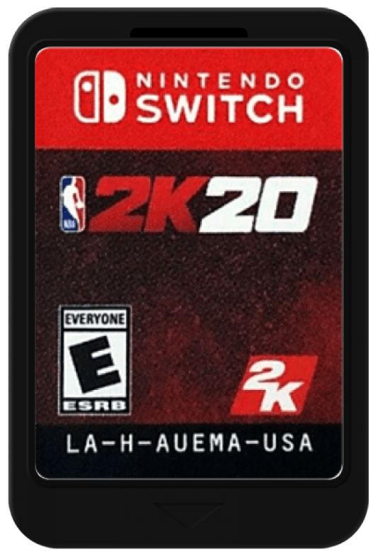 NBA 2K20 cartridge for Nintendo Switch NS video game