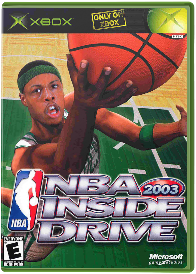 NBA Inside Drive 2003 cover art for Xbox (XBOX) video game