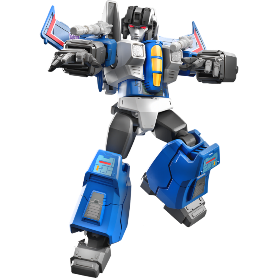 Thundercracker Blokees Transformer 4 inch Galaxy Version 01 Rollout Figure Blind Box Collectible Decepticon
