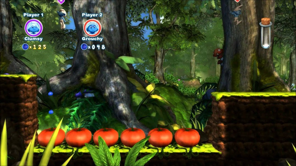 The Smurfs 2 Gameplay art for Nintendo Wii U (WiiU) video game