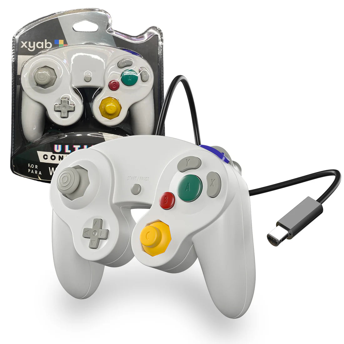 Wired Controller for GameCube and Wii White accessory