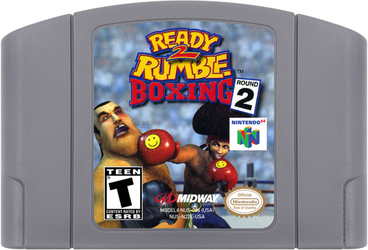 Ready 2 Rumble Boxing cartridge for Nintendo 64 (N64) video game