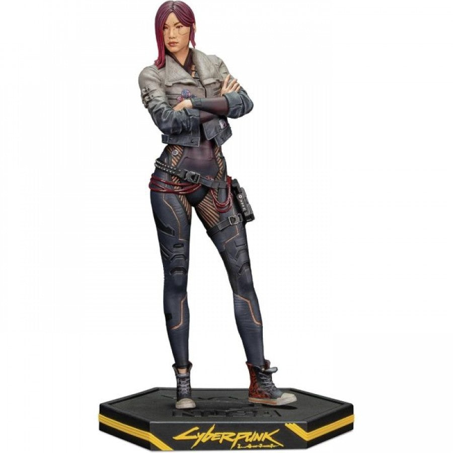 Songbird 9 Inch Statue Cyberpunk 2077 collectible video game statue featuring Songbird from Cyberpunk 2077 detailed character sculpt futuristic cyberpunk design dynamic pose 9 inch size display collectible gaming statue merchandise and pop culture collectible appeal
