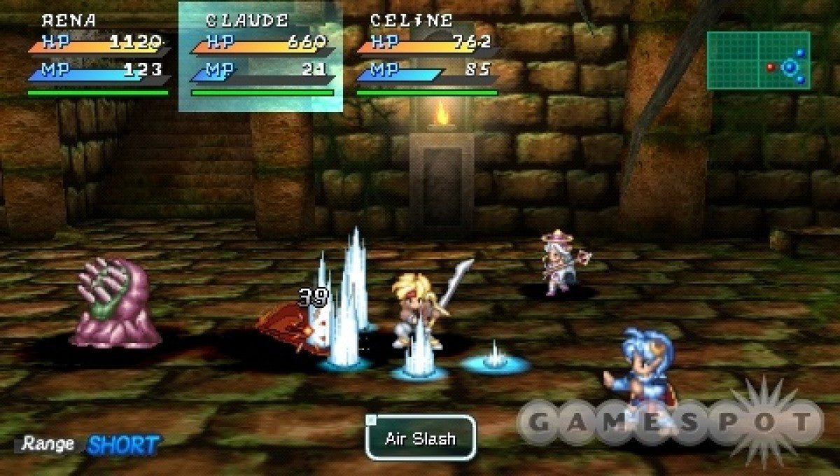 Star Ocean Second Departure gameplay for PlayStation Portable PSP video game