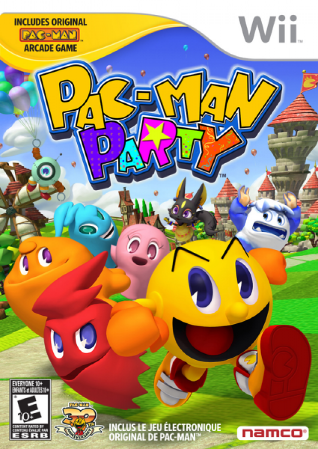 Pac-Man Party cover art for Nintendo Wii (Wii) video game
