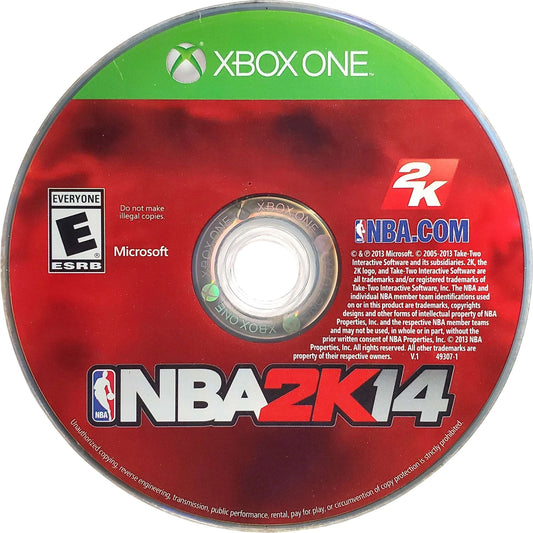 NBA 2K14 disc for Xbox One (XONE) sports basketball video game