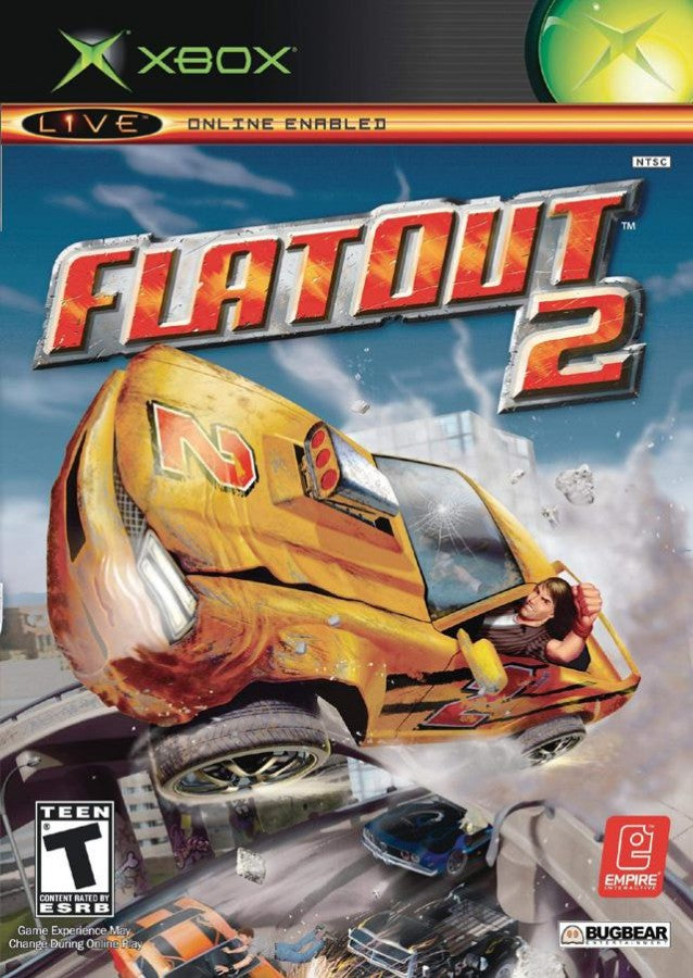 Flatout 2 cover art for Xbox (XBOX) video game