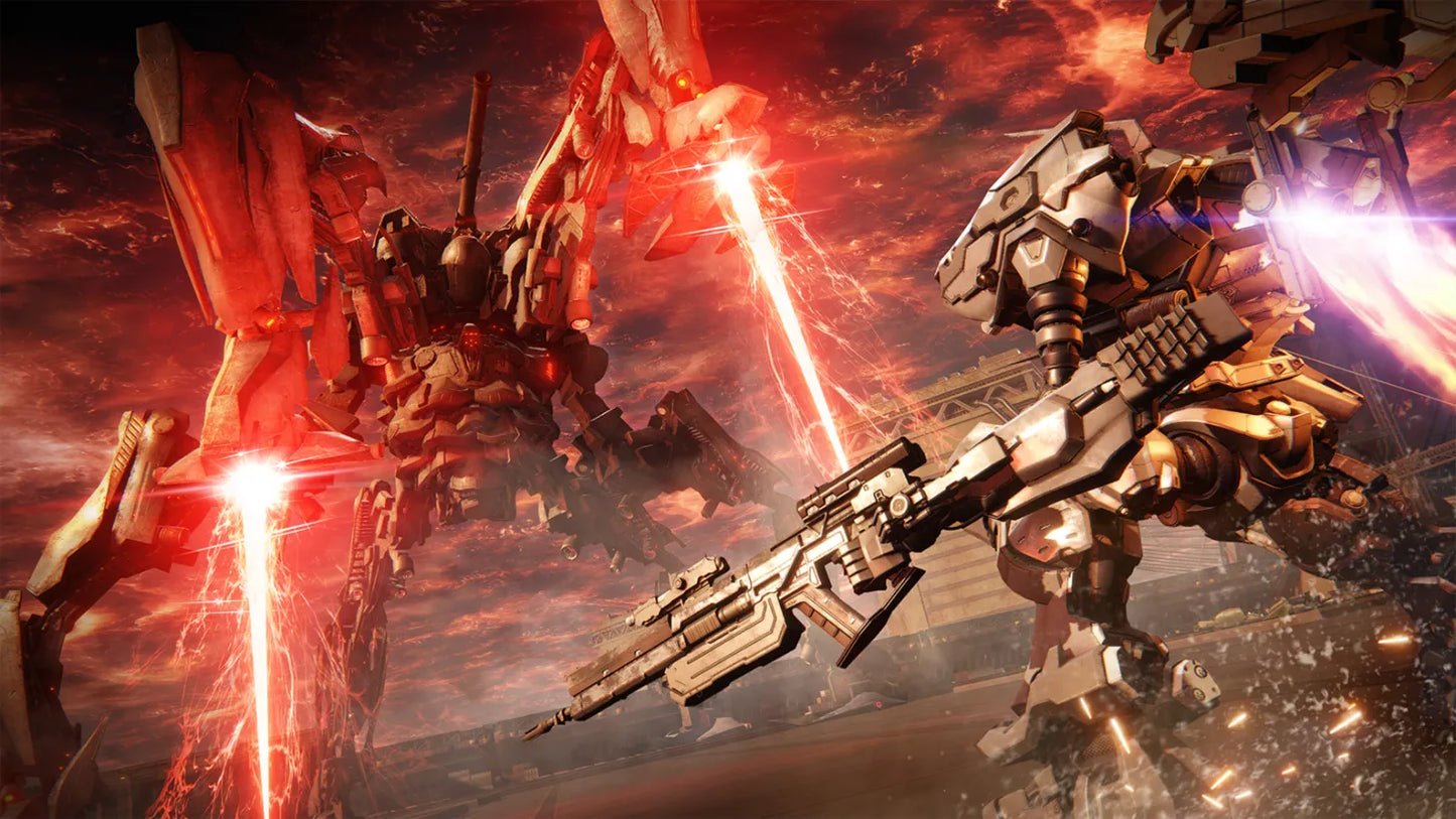 Armored Core VI: Fires of Rubicon gameplay for PlayStation 4 (PS4) video game