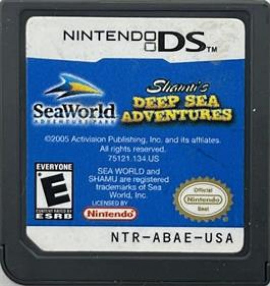 Shamu's Deep Sea Adventures cartridge for Nintendo DS (DS) underwater adventure video game