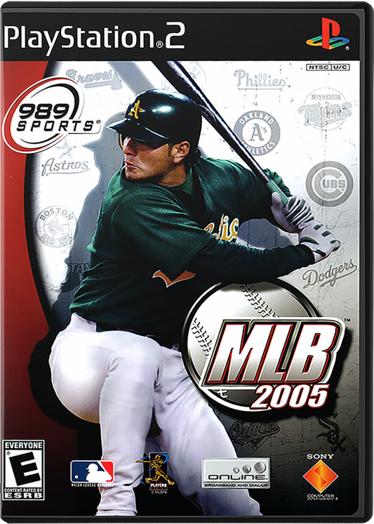 MLB 2005 cover art for PlayStation 2 (PS2) video game