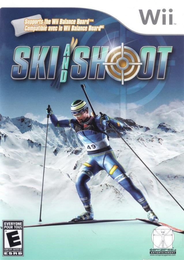 Ski and Shoot cover art for Nintendo Wii (Wii) video game