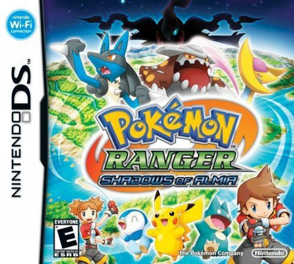 Pokemon Ranger: Shadows of Almia cover art for Nintendo DS (DS) video game