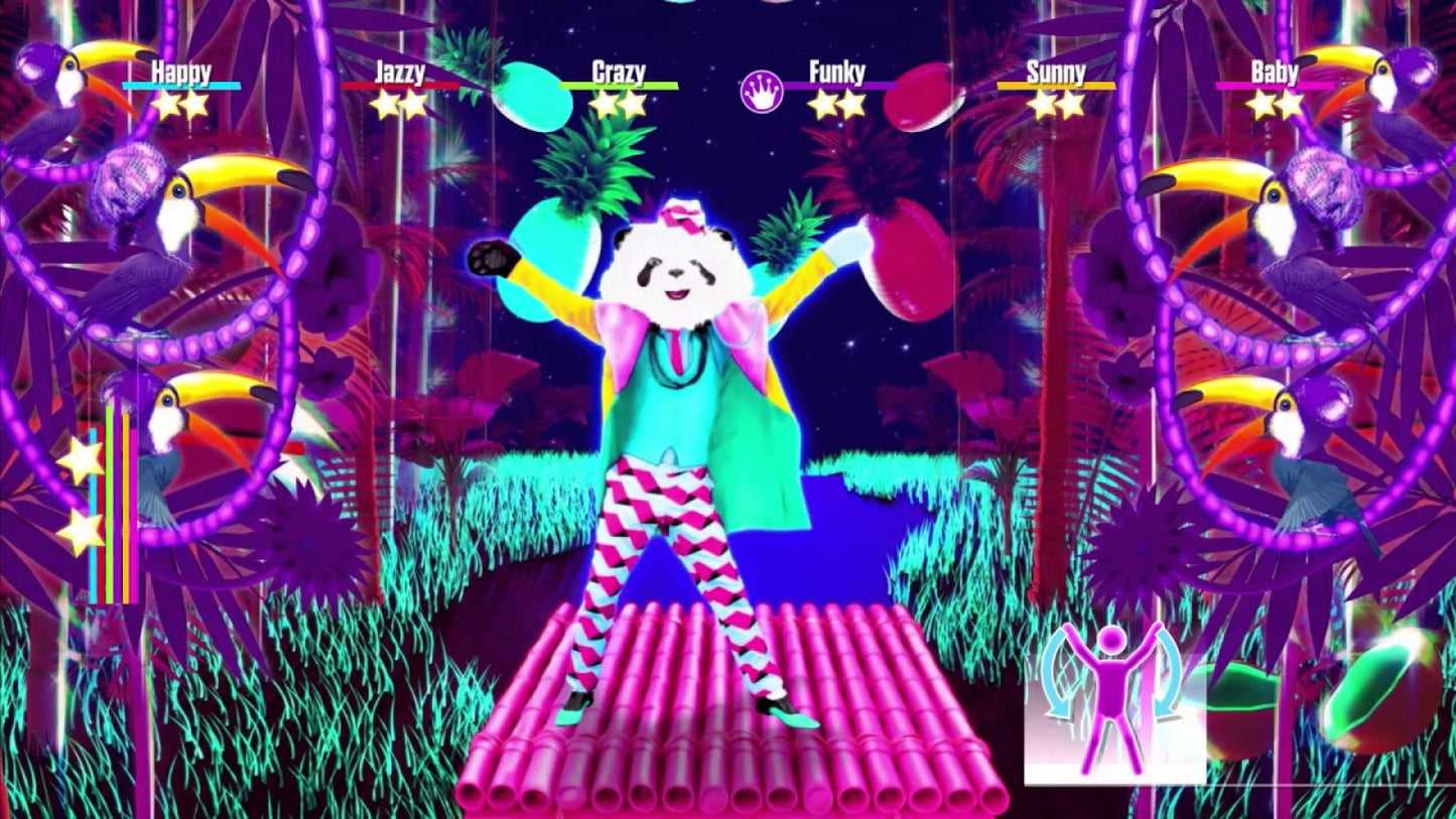 Just Dance 2018 gameplay art for Nintendo Wii U (WiiU) video game