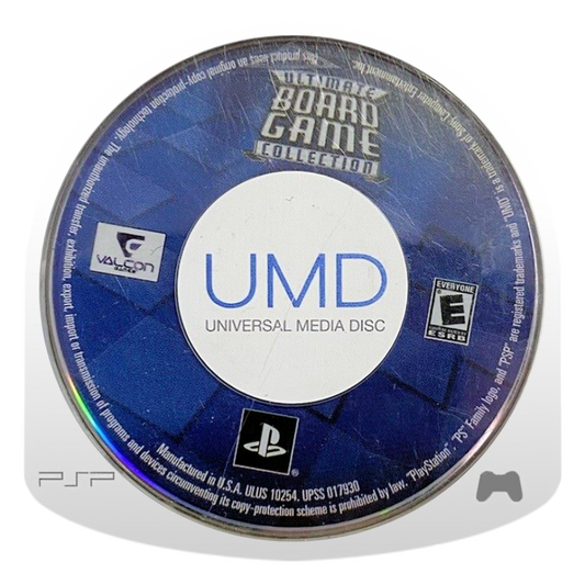 Ultimate Board Game Collection – disc for PlayStation Portable (PSP) board game compilation