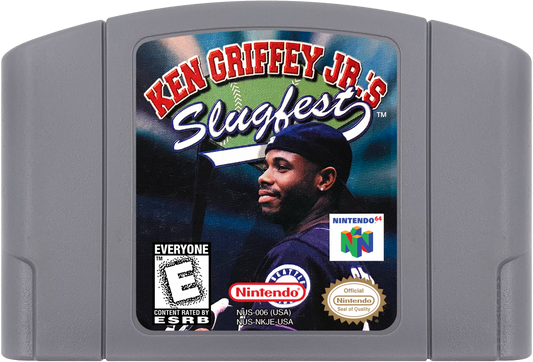 Ken Griffey Jr's Slugfest cartridge for Nintendo 64 (N64) video game