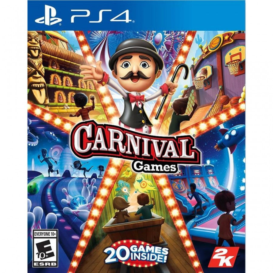 Carnival Games cover art for PlayStation 4 (PS4) video game