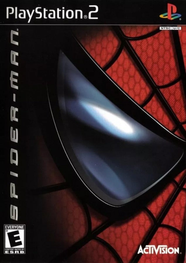 Spider-Man – PlayStation 2 (PS2) cover art for video game for PS2