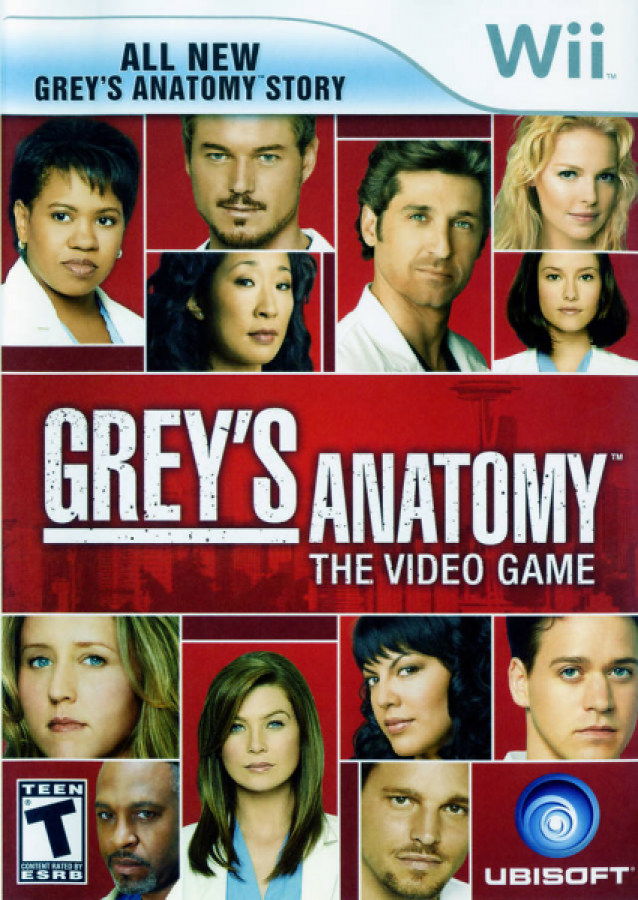 Grey's Anatomy: The Video Game cover art for Nintendo Wii (Wii) video game