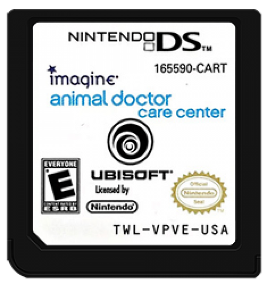 Imagine Animal Doctor Care Center cartridge art for Nintendo DS (DS) video game