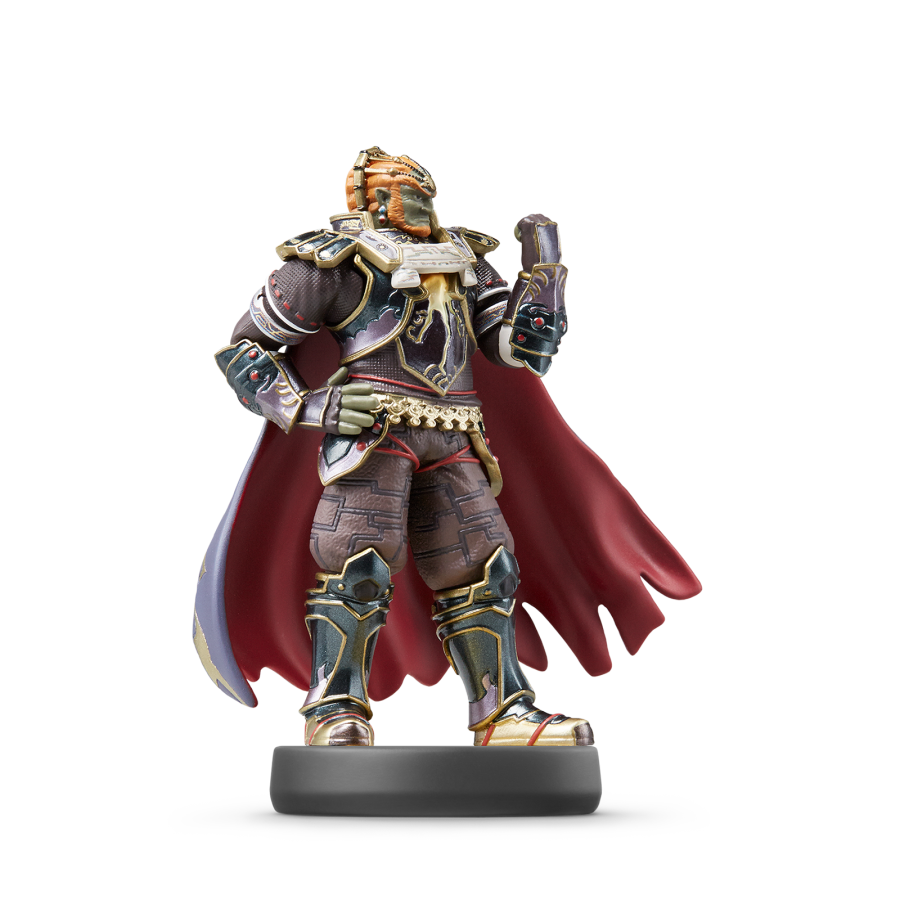 Ganondorf Super Smash Bros Amiibo loose Nintendo figure