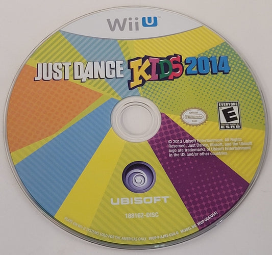 Just Dance Kids 2014 disc art for Nintendo Wii U (WiiU) video game